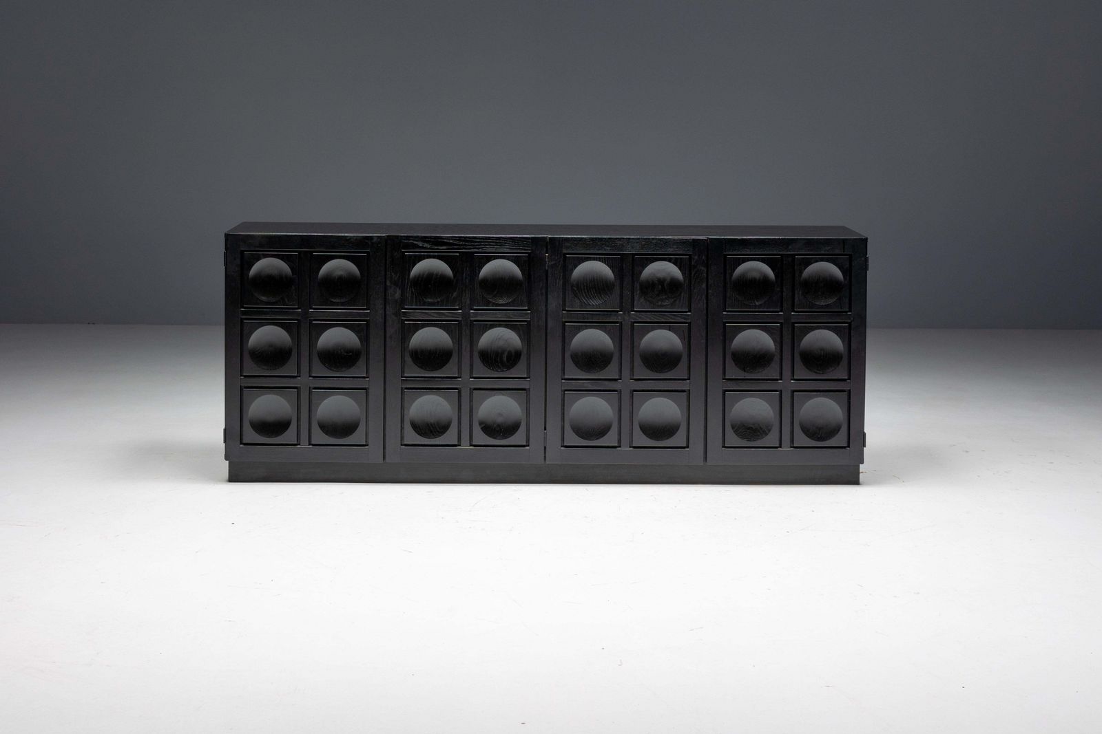 Brutalist Sideboard 'Torino' By Frans Defour, Belgium, 1970s photo furniture