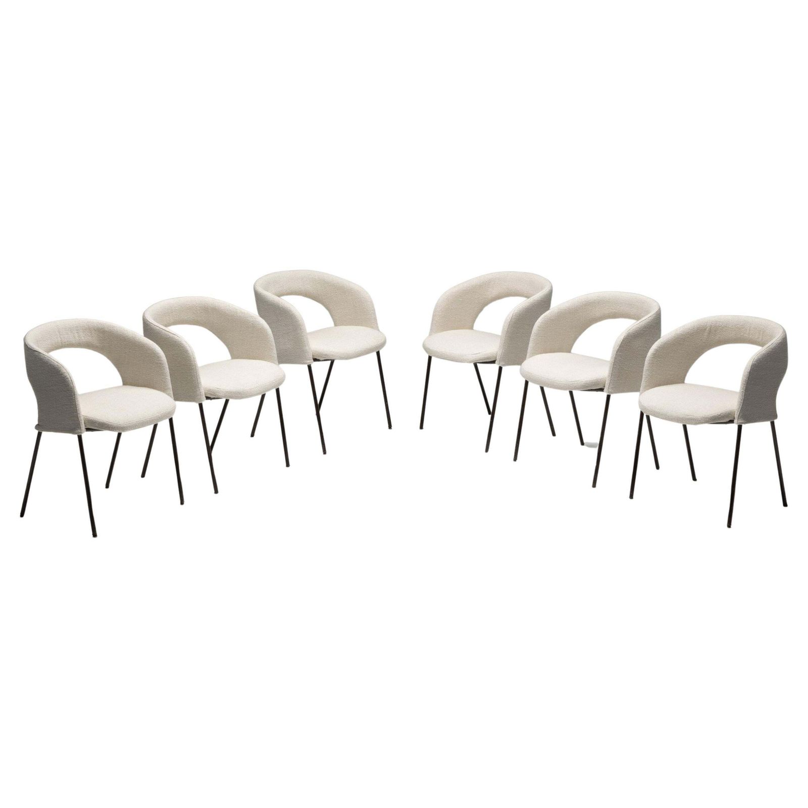 Dining Chairs By Gastone Rinaldi For Rima, Italy, 1950s