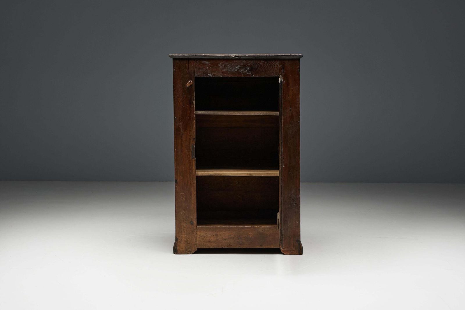 3957.0 Primitive Wabi Sabi Cabinet, France, 19th Century photo