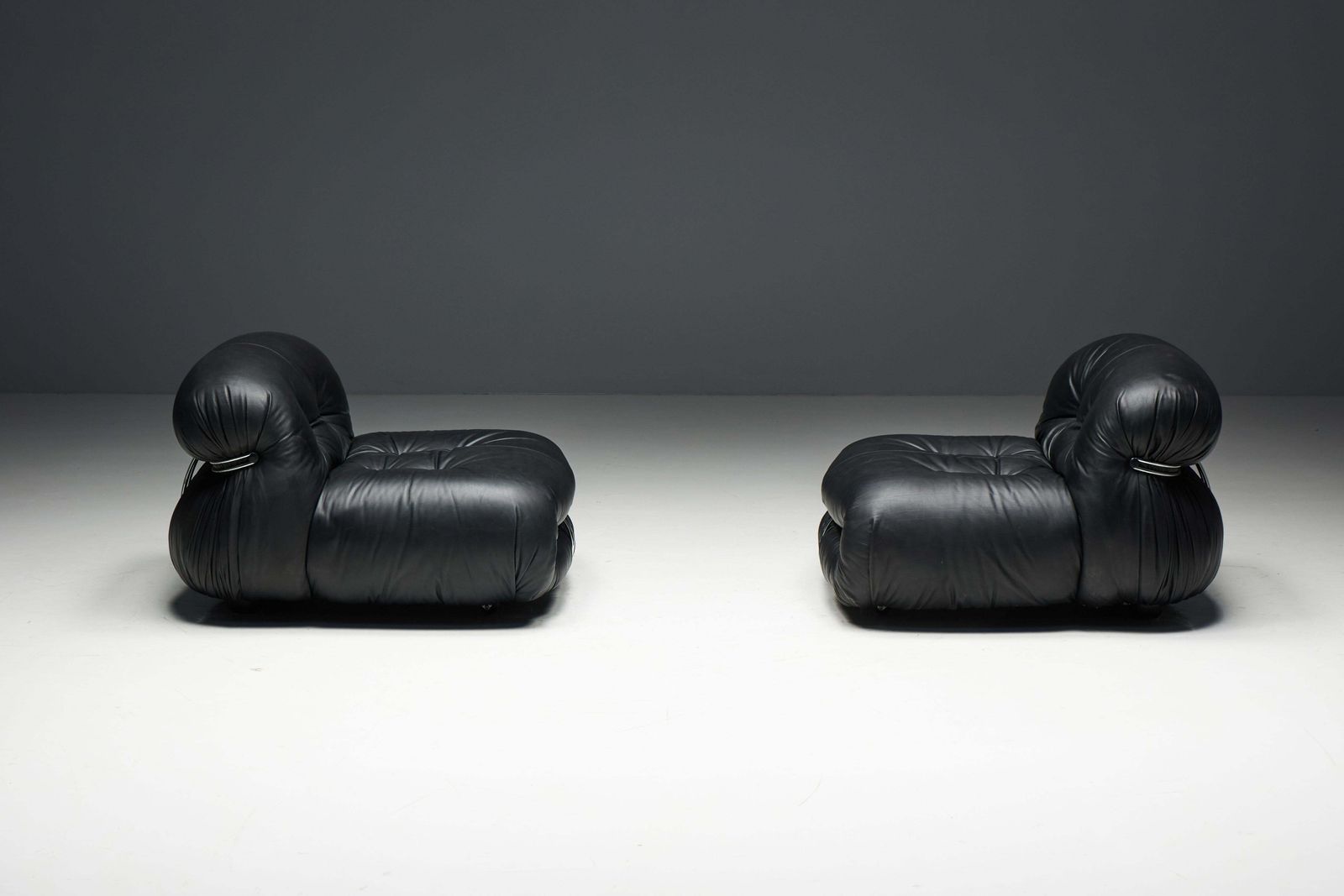 Soriana Lounge Chairs By Afra & Tobia Scarpa For Cassina, Italy, 1970s photo vintage