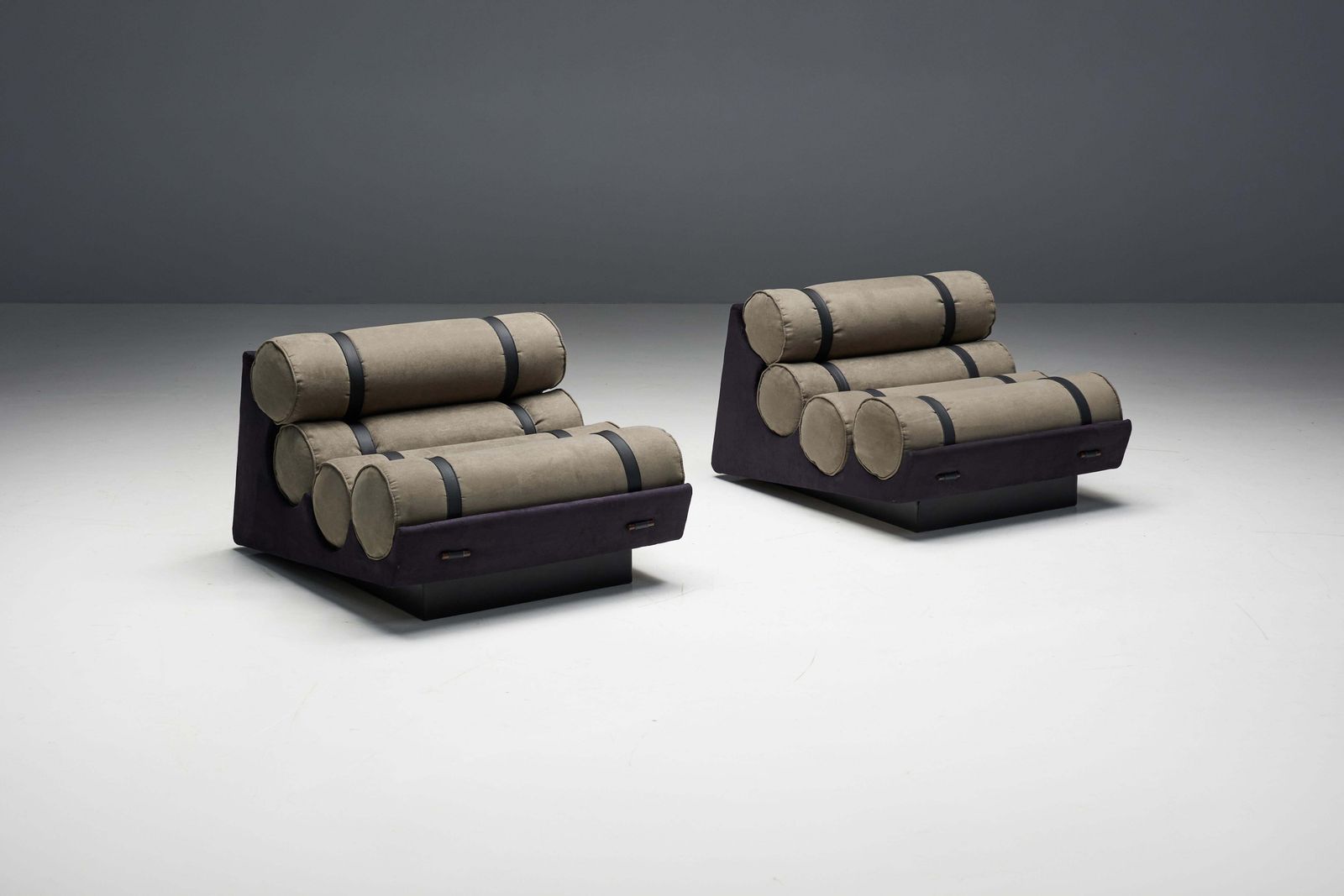 Sculptural Brazilian Modernist Lounge Chair, Brazil, 1970s photo for sale