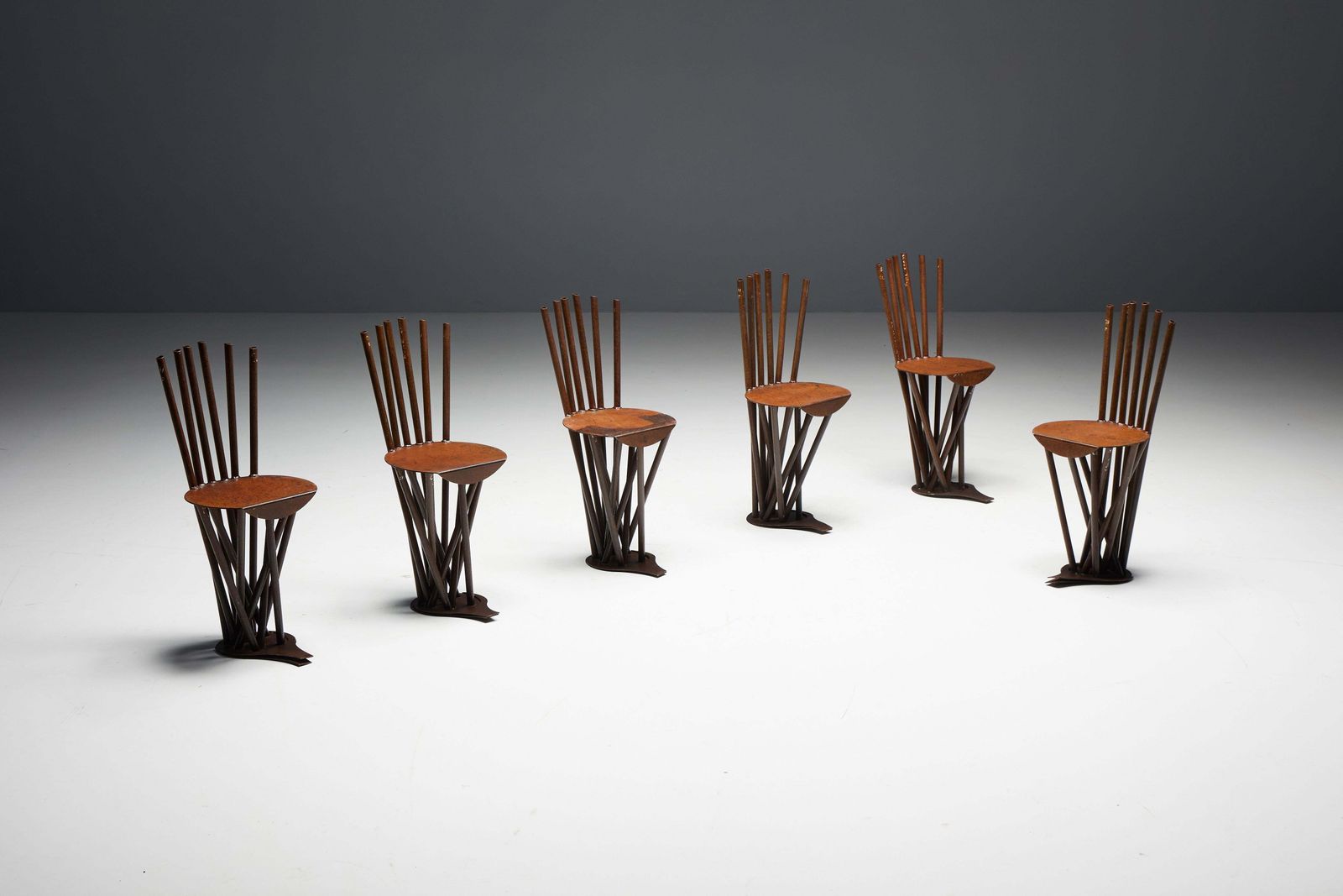 Industrial Wabi Sabi Primitive Chairs, France, 1950s photo 649.0