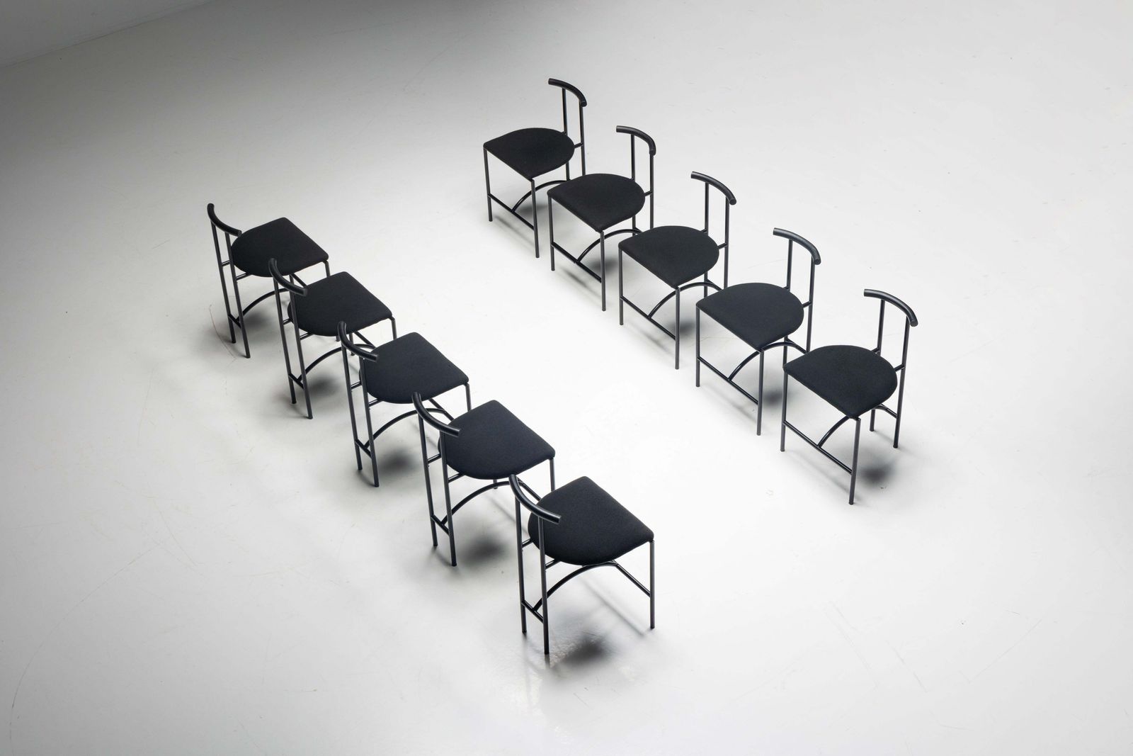 Postmodern "Tokyo" Dining Chairs By Rodney Kinsman For Bieffeplast, Italy, 1980s photo Furniture