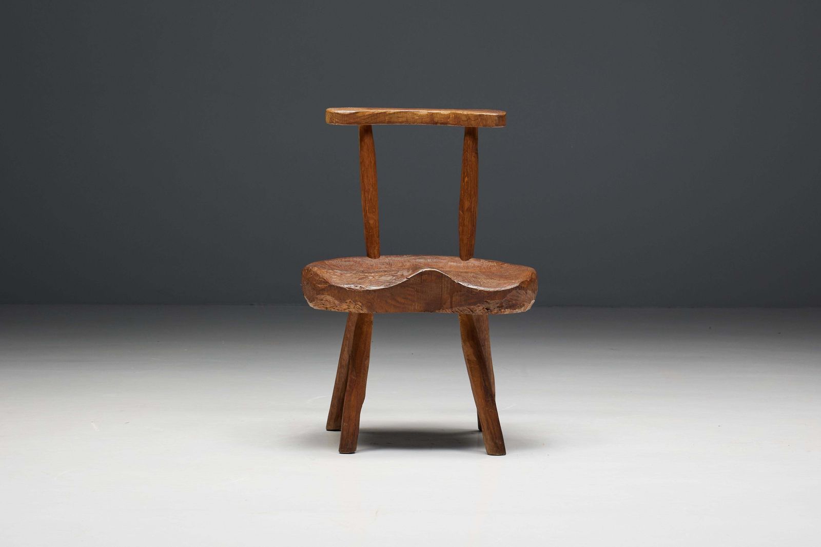 Folk Art Wabi Sabi Chair, France, 19th Century photo furniture