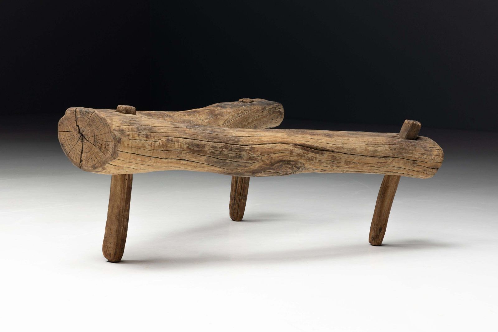 photo buy Wabi Sabi Primitive Tripod Stool, France, 18th Century