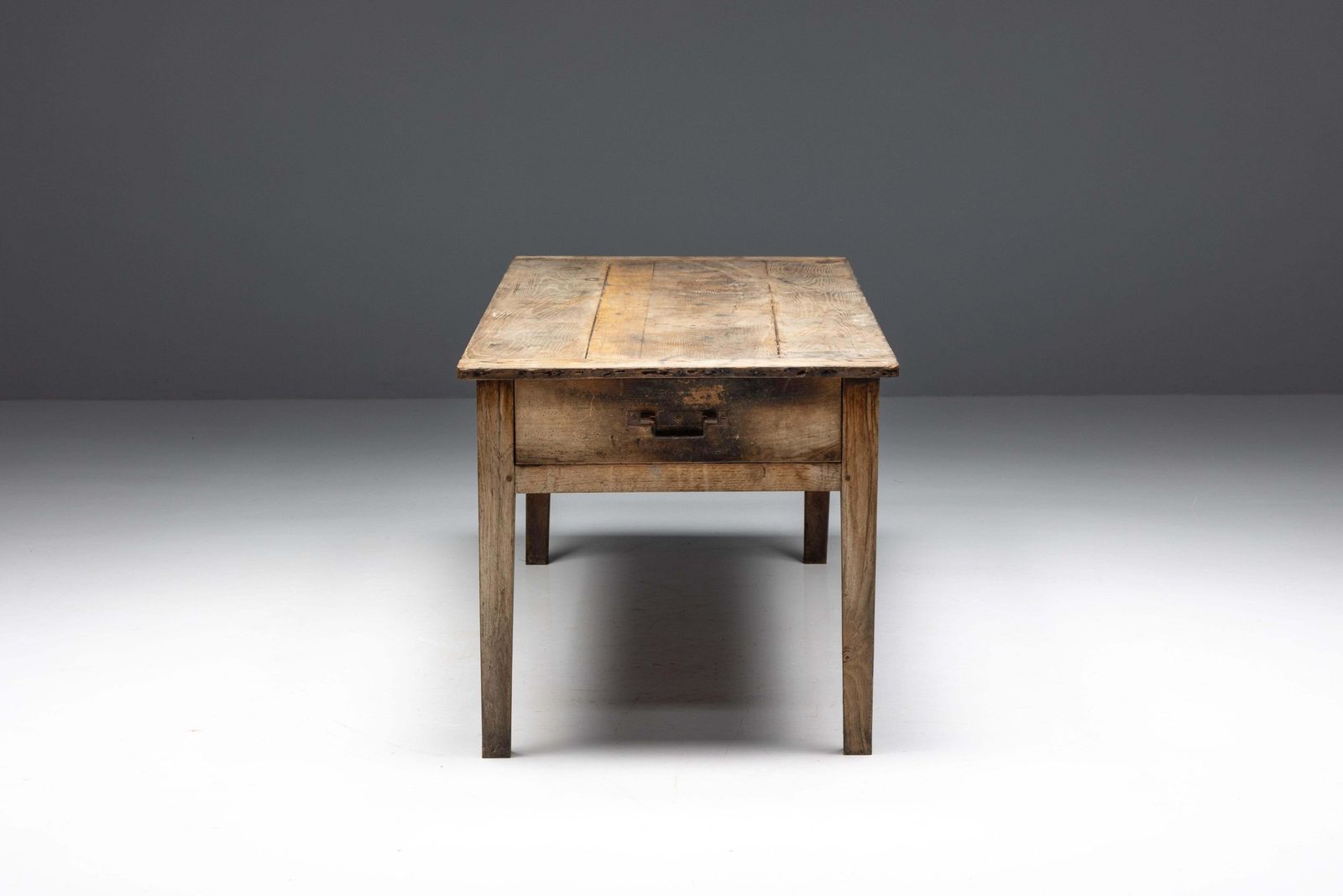 Rural Art Populaire Table, France, 19th Century photo vinterior