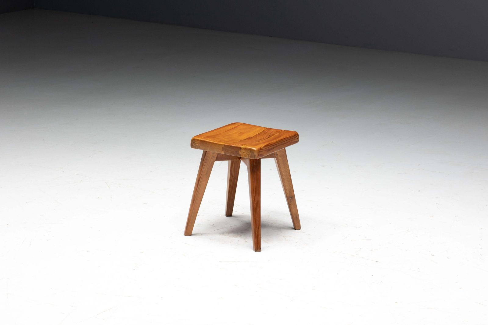 Stools By Christian Durupt And Charlotte Perriand, France, 1960s photo vintage