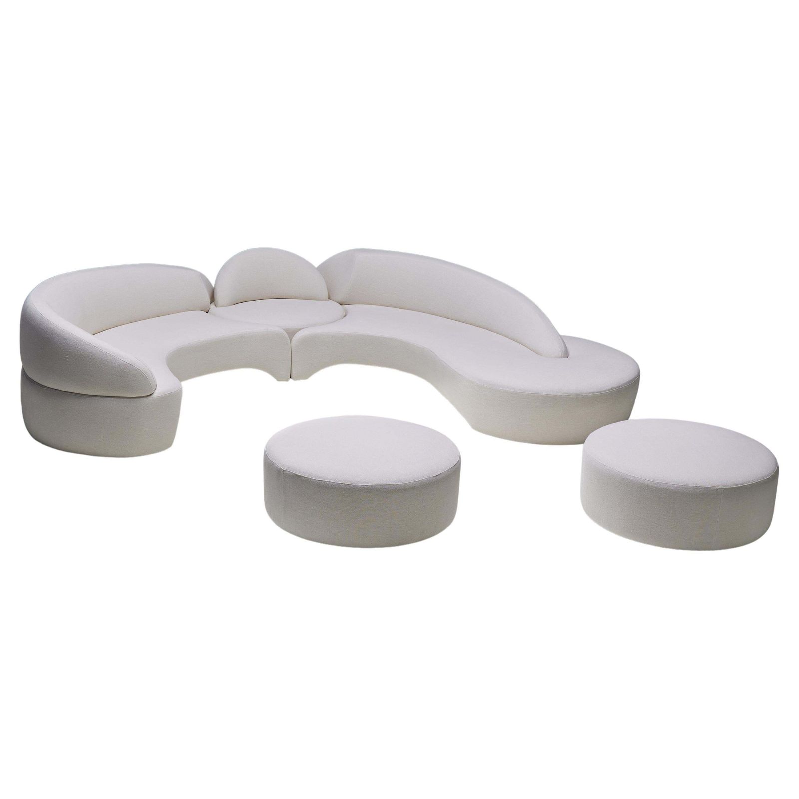 Sofa By Vladimir Kagan For Roche Bobois, France, 2003