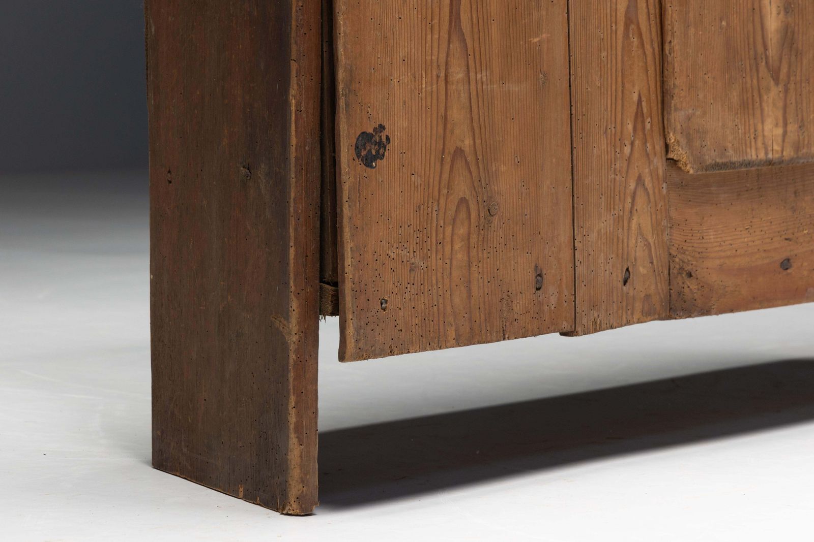Art Populaire Alpine Cupboard, France, 19th Century photo 6925.0