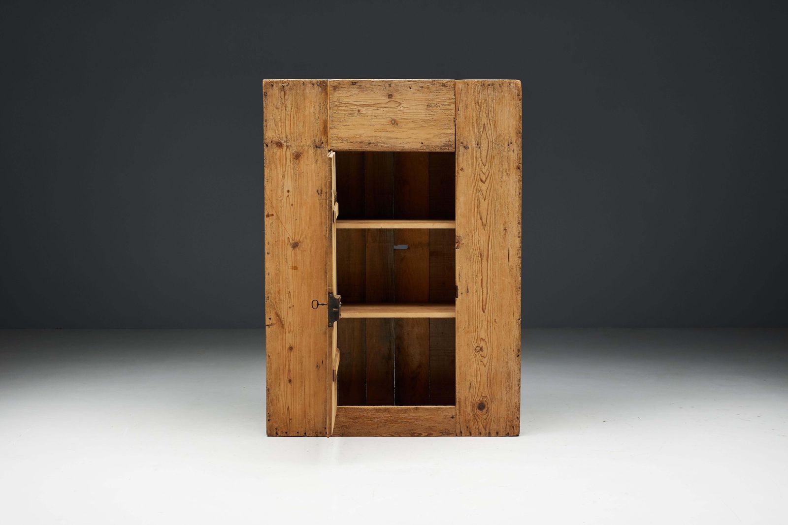 Brutalist Naive Cabinet, France, Early 19th Century photo vinterior