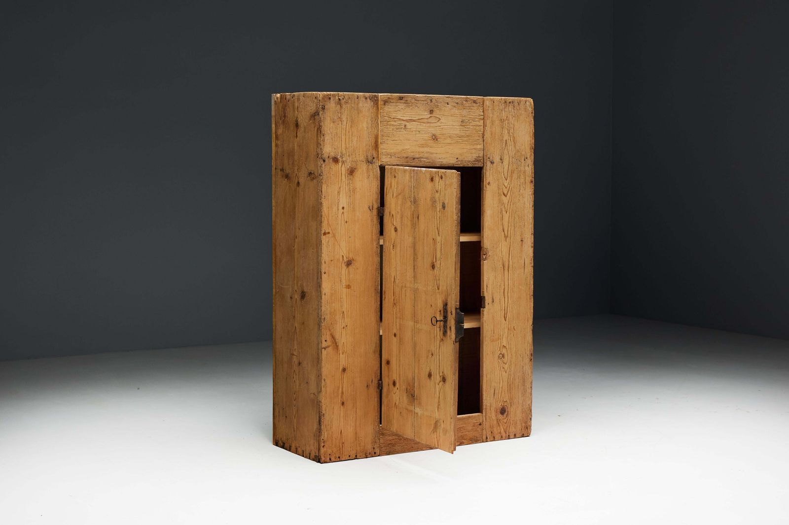 photo for sale Brutalist Naive Cabinet, France, Early 19th Century