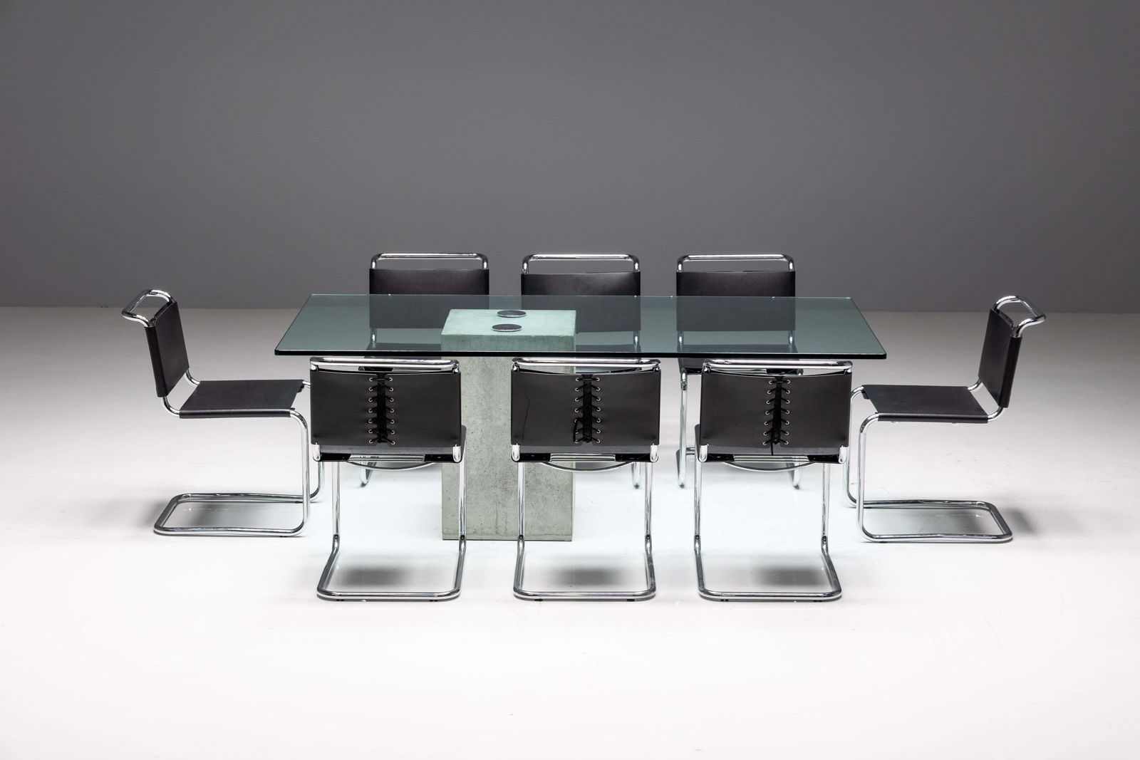 photo for sale Sapo Dining Table By Sergio And Giorgio Saporiti, Italy, 1970s