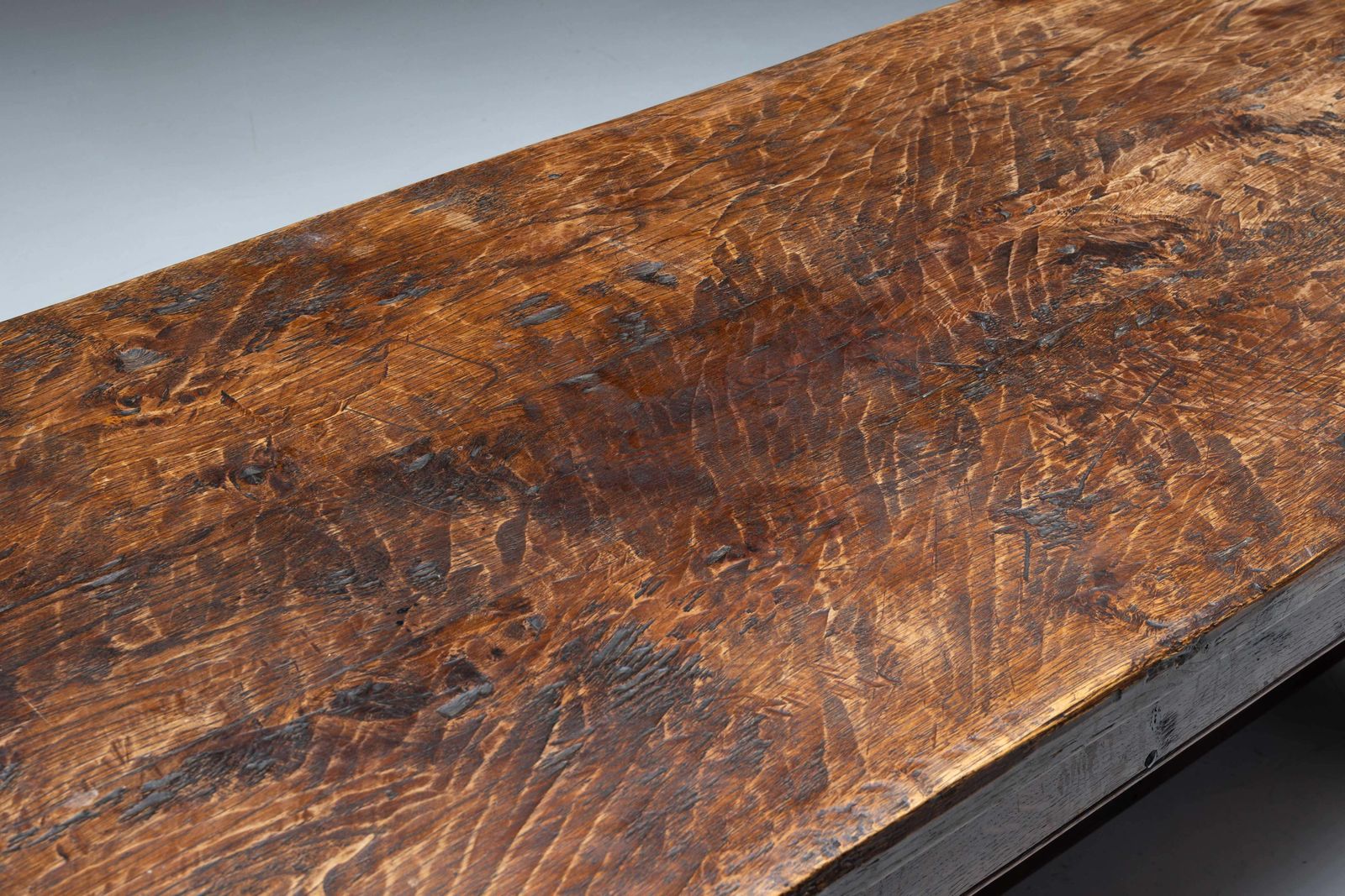 Brutalist Wabi Sabi Dining Table, France, 19th Century photo 7480.0