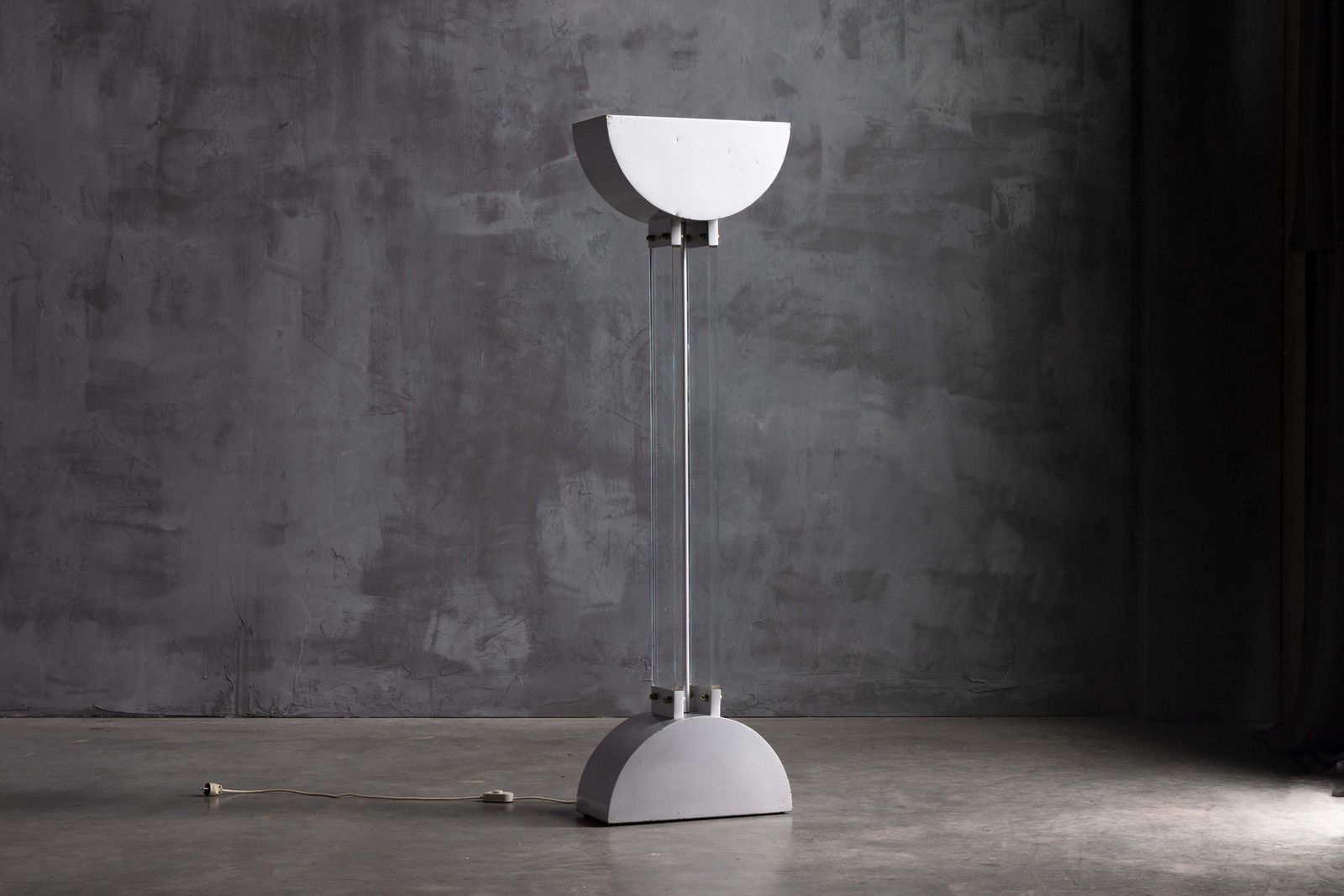Post Modern Memphis Industrial Floor Lamp, Italy, 1970s photo furniture