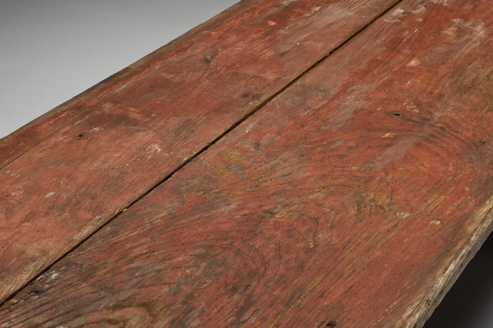 Rustic Travail Populaire Dining Table, France, Early 19th Century photo vintage