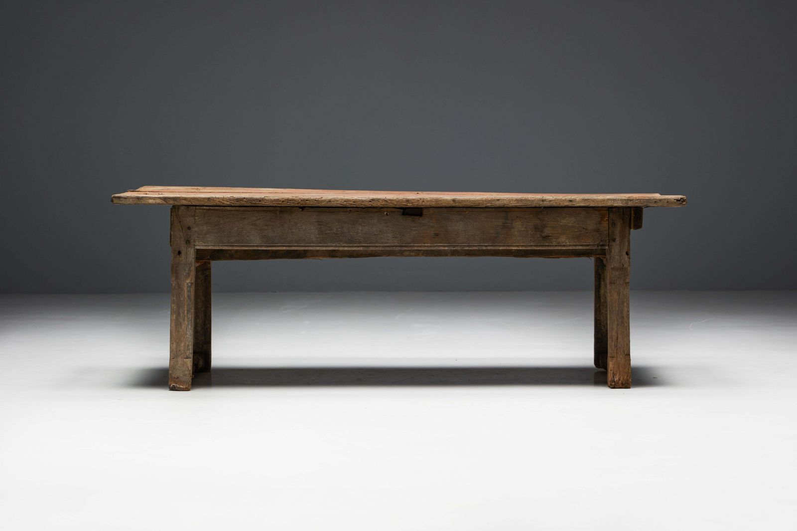 photo for sale Rustic Travail Populaire Dining Table, France, Early 19th Century