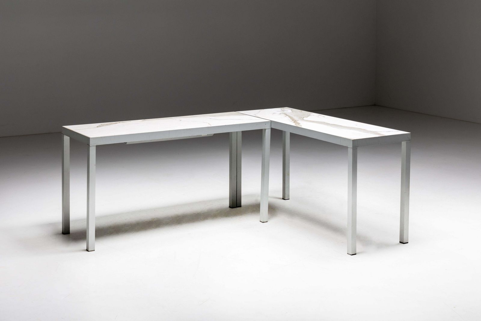 Carrara Marble Console Table By Philippe Starck, France, 1990s photo 4234.0