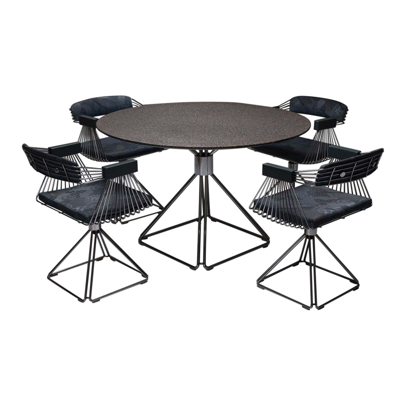 Mid Century Modern Novalux Dining Set By Rudi Verelst, Belgium, 1970s