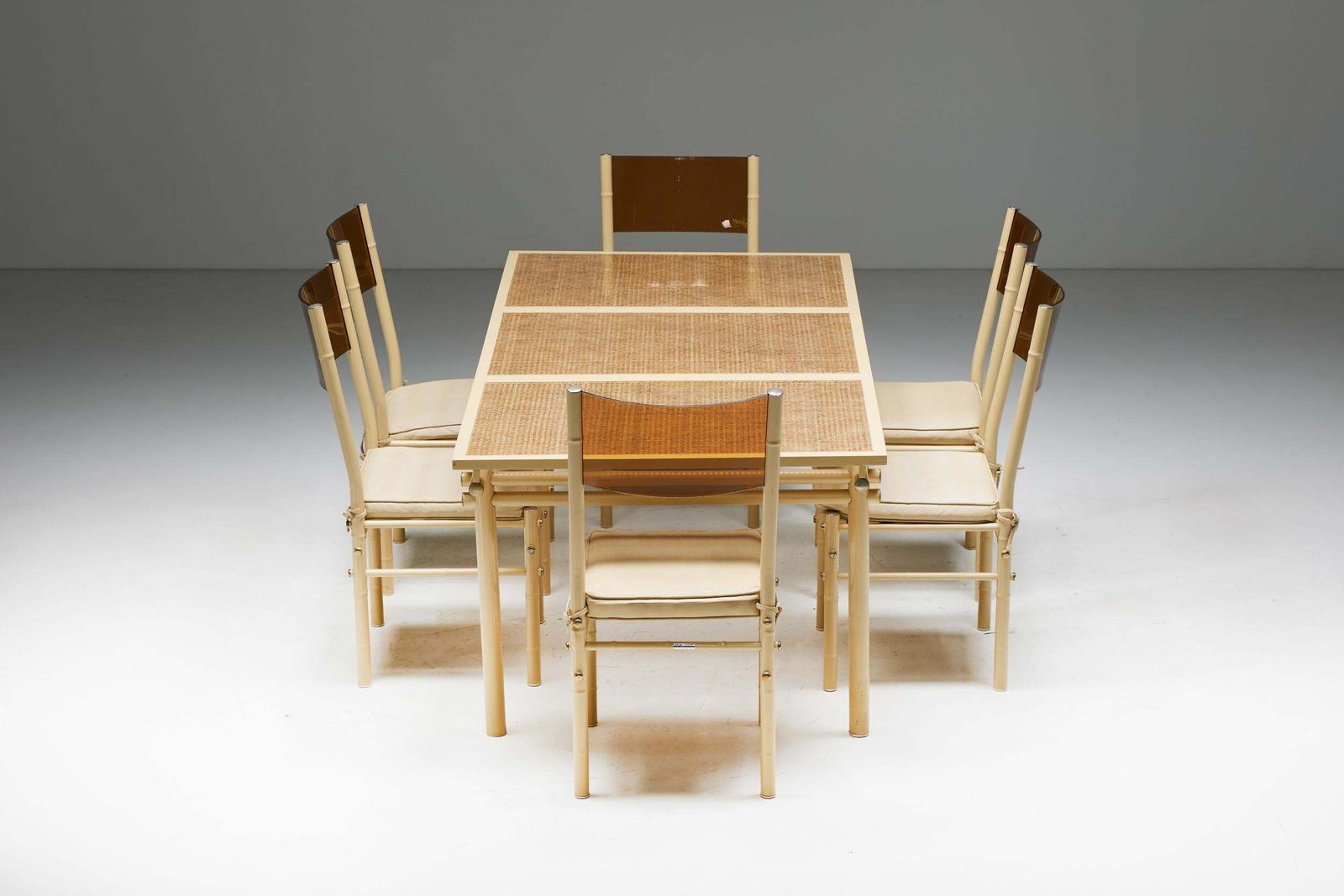 Sea Side Dining Set By Hugonet, France, 1970s photo furniture