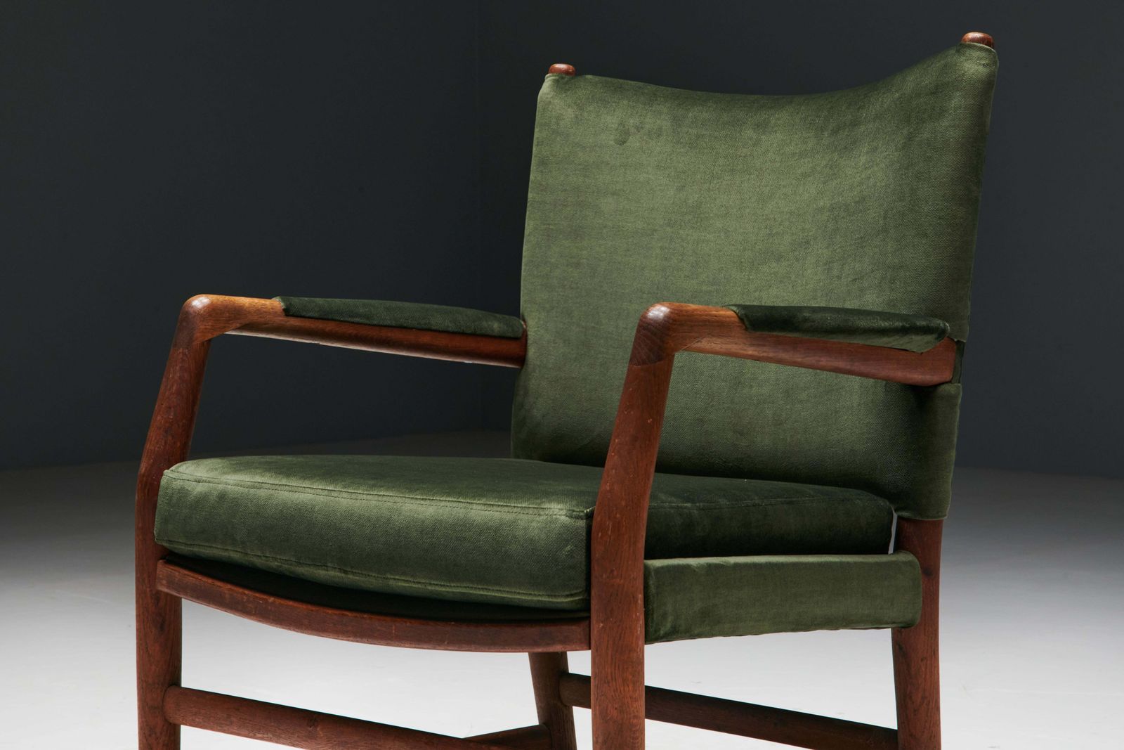 photo for sale Conference Chairs By Hans J. Wegner For The Aarhus City Hall, Denmark, 1940s