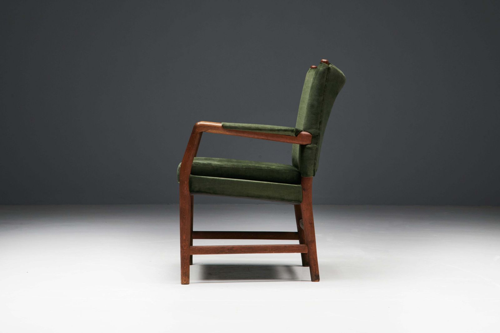 Furniture Conference Chairs By Hans J. Wegner For The Aarhus City Hall, Denmark, 1940s photo