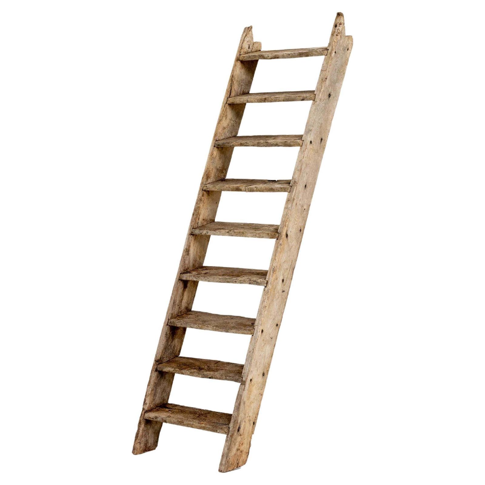 Rustic Art Populaire Ladder, France, 20th Century