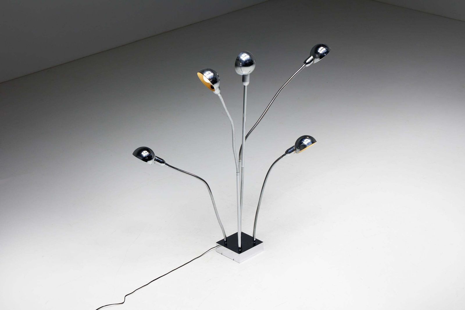 Hydra Floor Lamp By Pierre Folie For Jacques Charpentier, France, 1970s photo for sale