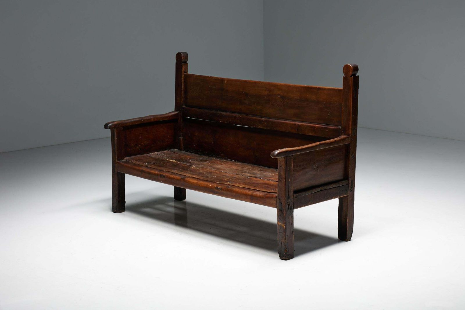Art Populaire Bench, France, 19th Century photo 4946.0