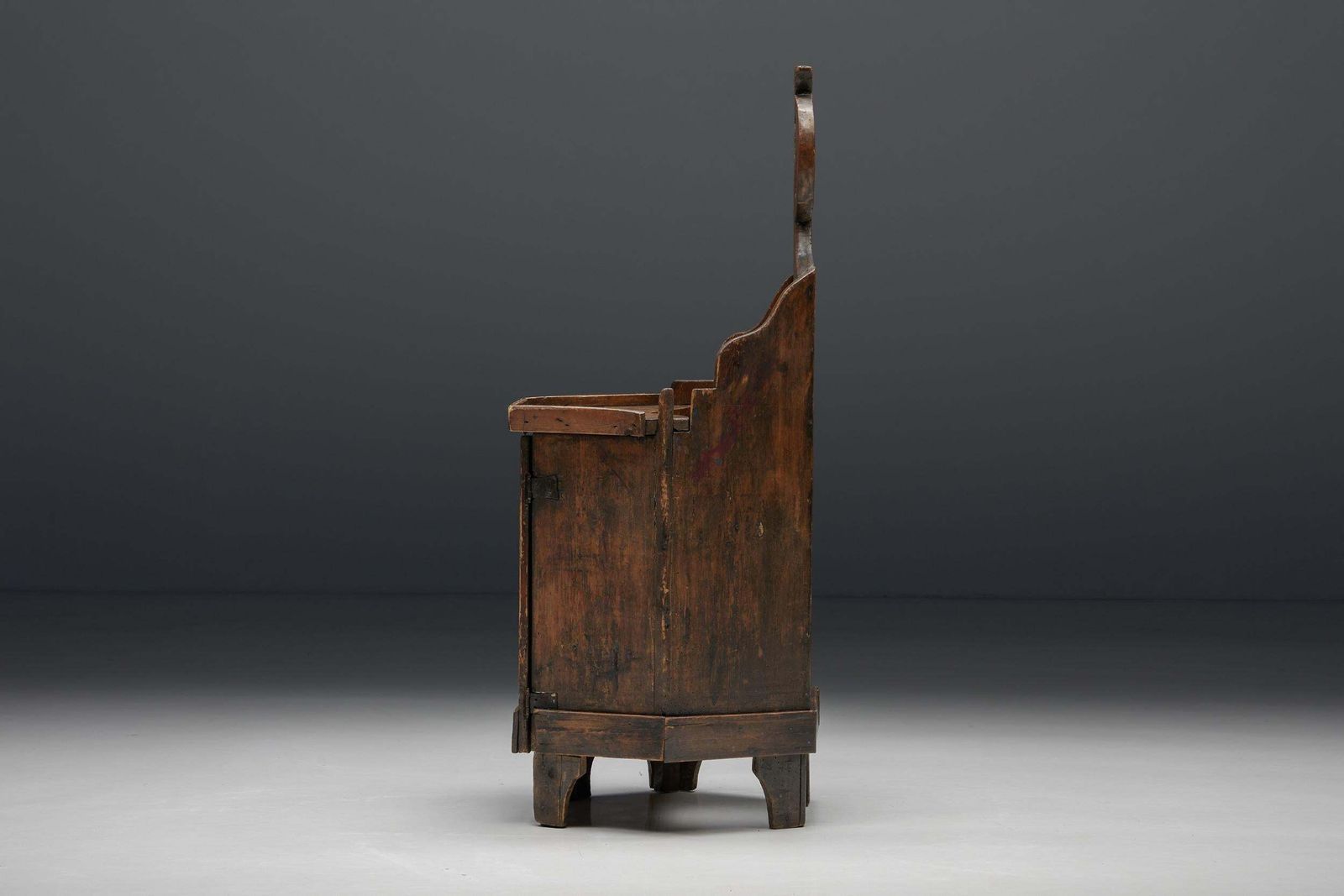 Robust Wooden Chair, France, 19th Century photo buy