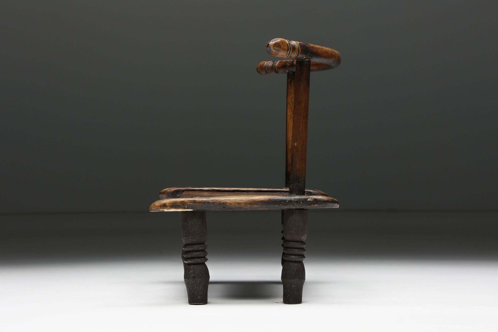 Rustic Wabi Sabi Chair, France, 20th Century photo 950.0