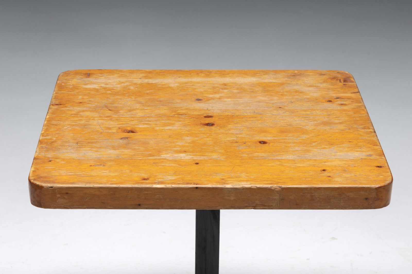 Square Table By Charlotte Perriand For 'Les Arcs', France, 1960s photo buy