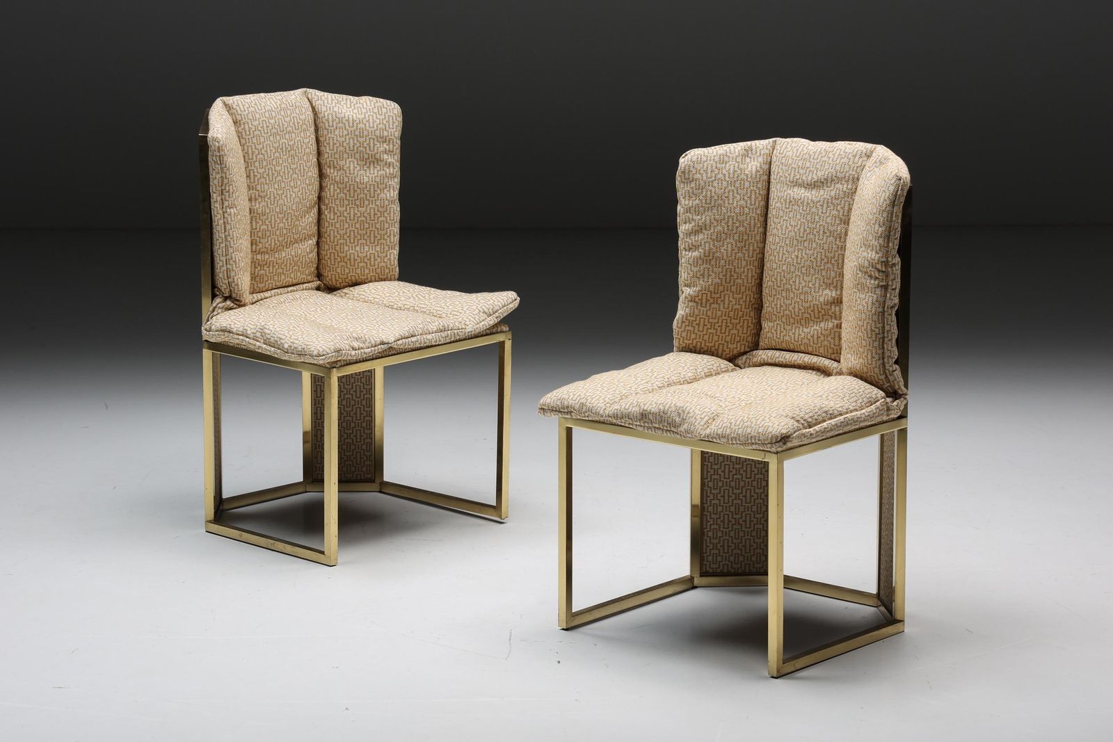 Regency Dining Chairs By Romeo Rega, Italy, 1970s photo Furniture