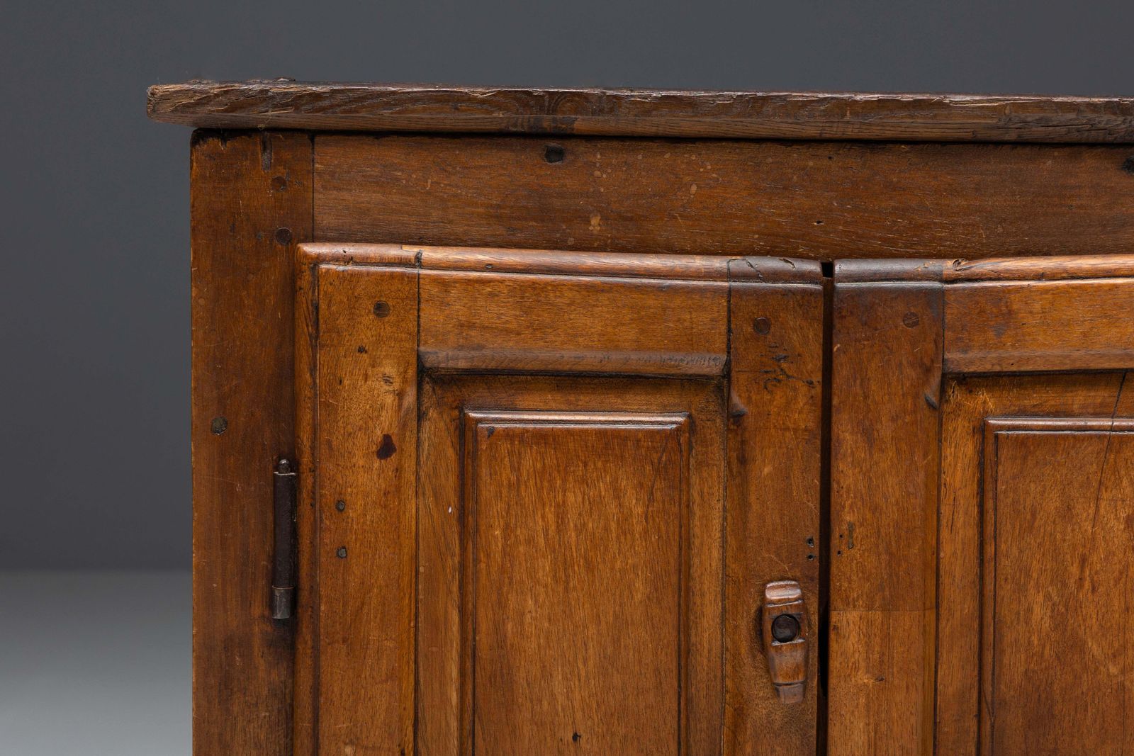 Travail Populaire Cupboard, France, 19th Century photo vintage