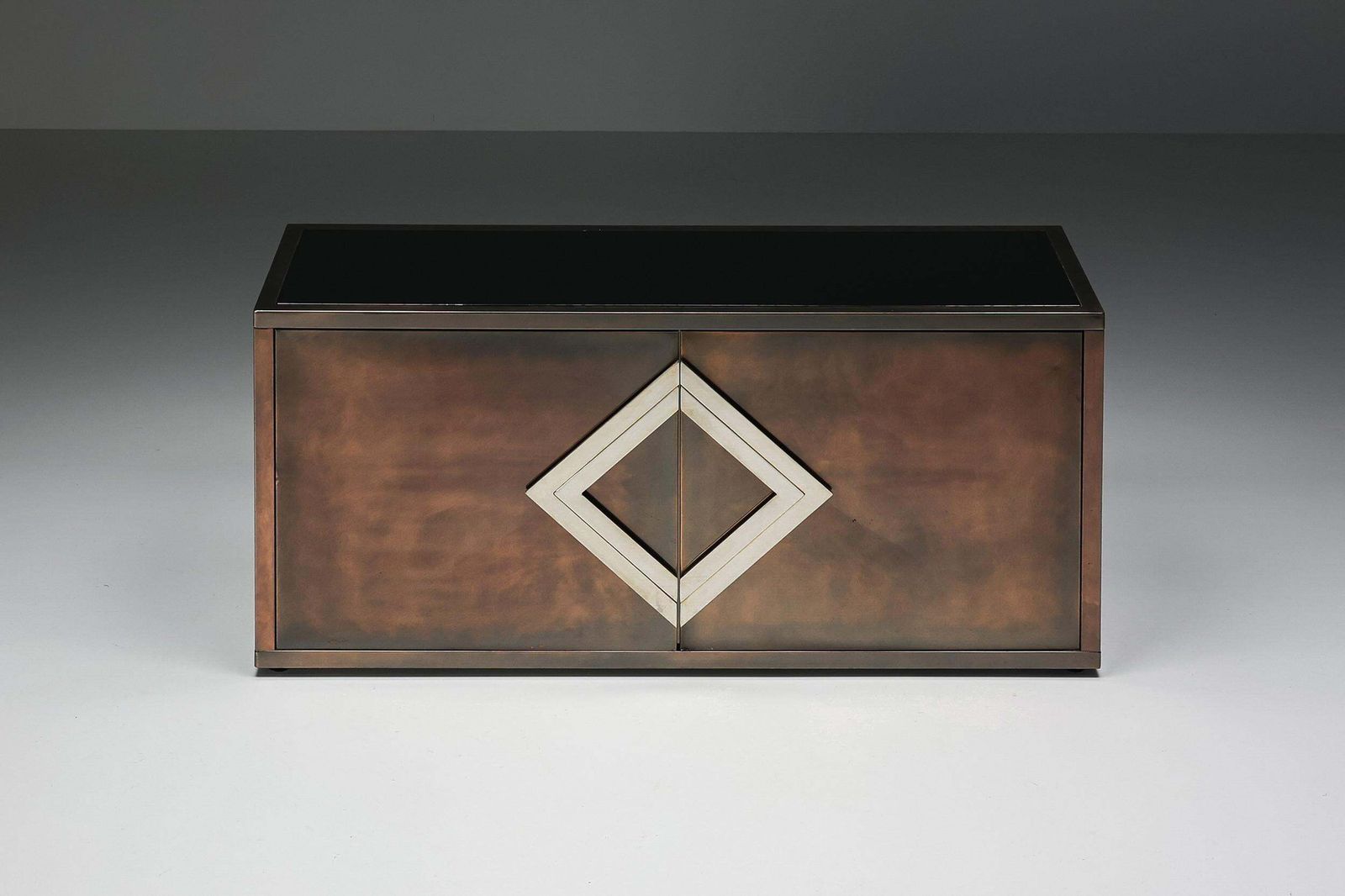 Hollywood Regency Bronze Credenza In The Style Of Maison Jansen, 1970 photo Furniture
