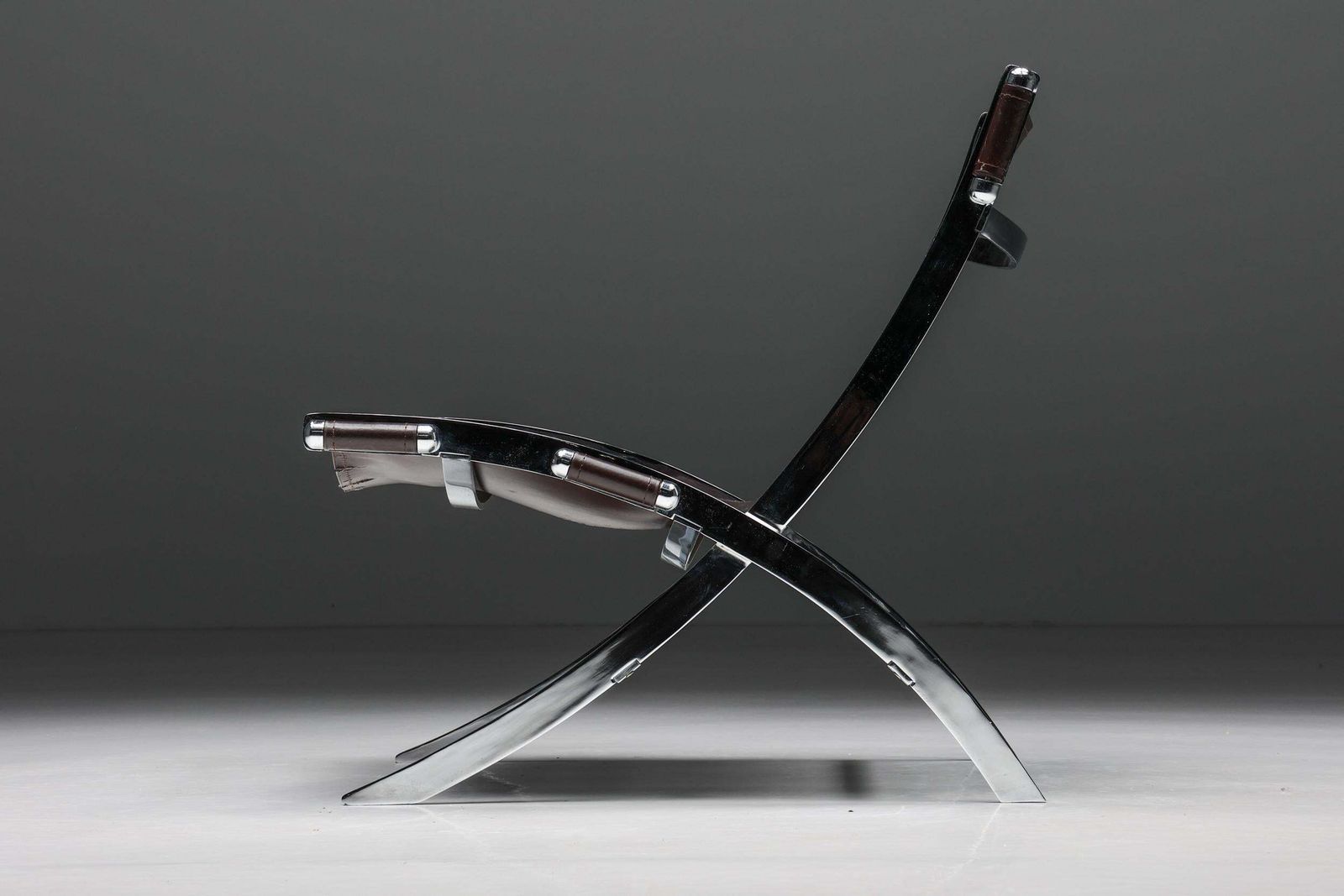 Ilva Design Lounge Chair Model Cuba, Burgundy Leather, Denmark, 2000s photo 1543.0