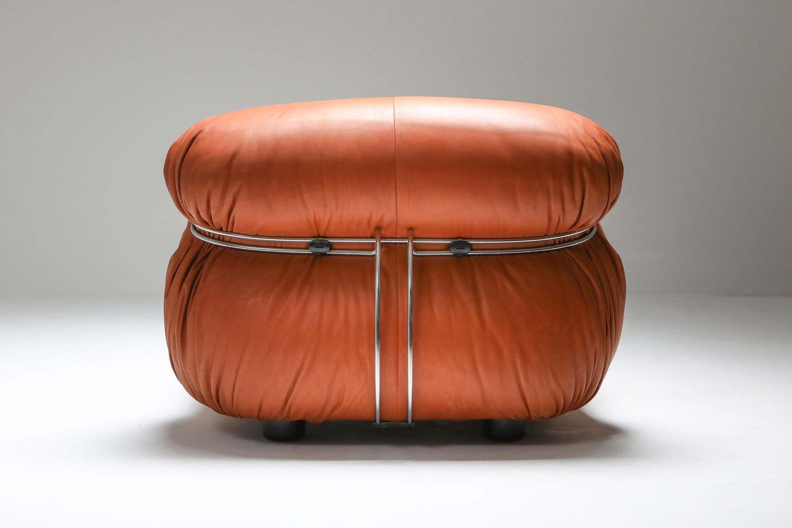 12069.0 Afra And Tobia Scarpa For Cassina 'Soriana' Pair Of Lounge Chairs, 1970's photo