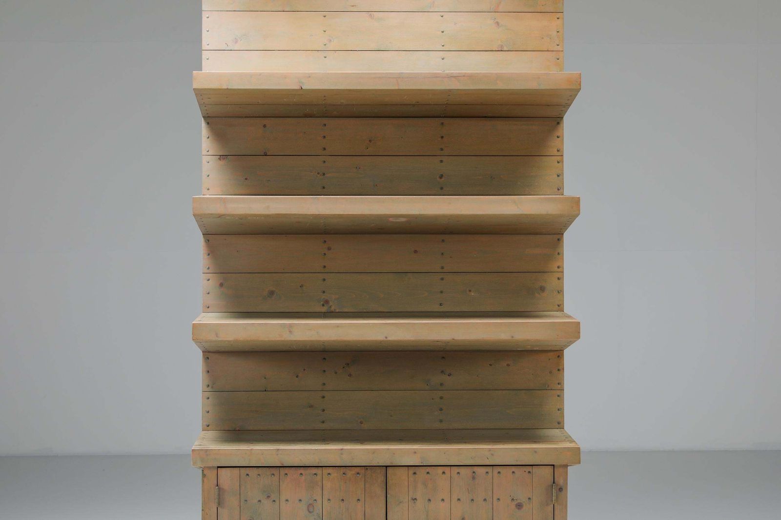 Wall Unit By Dom Hans Van Der Laan In It's Typical Minimal Brutalist Style photo for sale