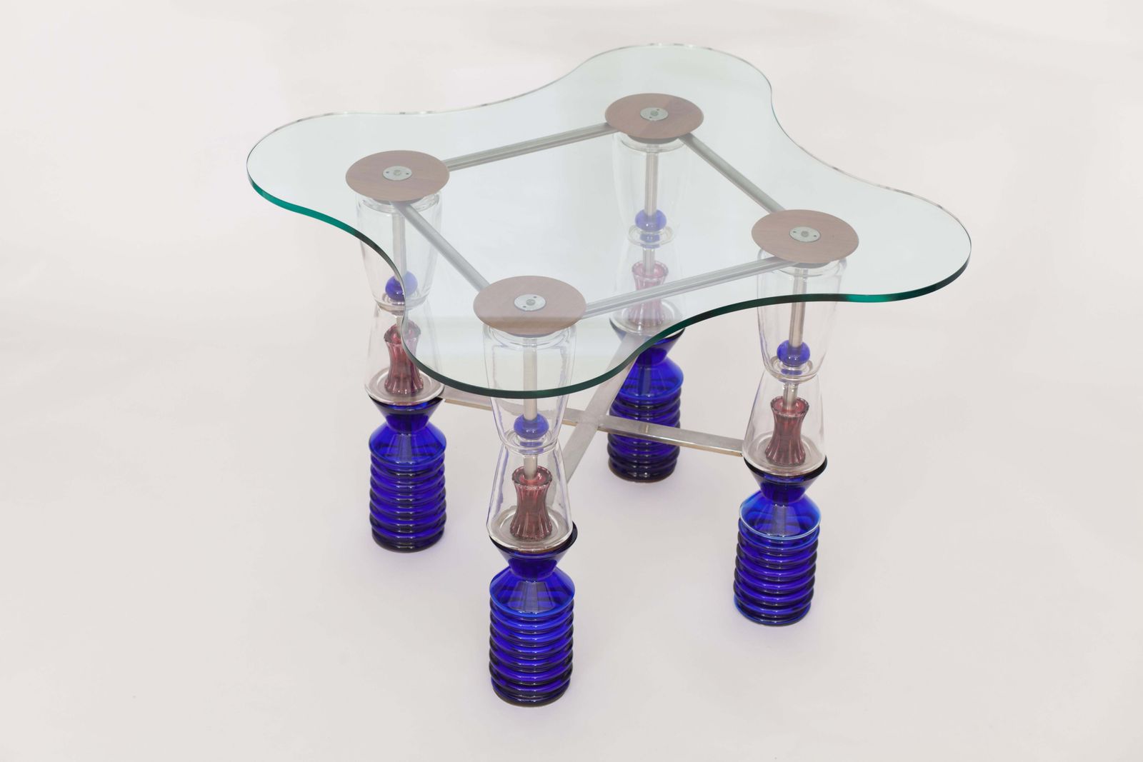Van Praet & Val Saint Lambert One Of A Kind Crystal Gaming Table photo buy