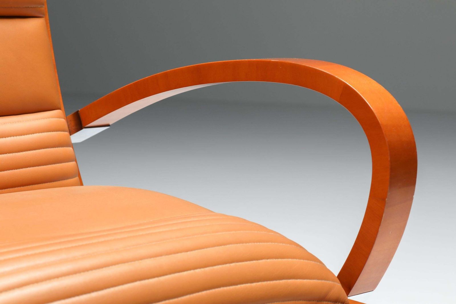 photo furniture Post Modern Luxury Jaimé Tresserra Casablanca Office Armchair, Spain, 1987