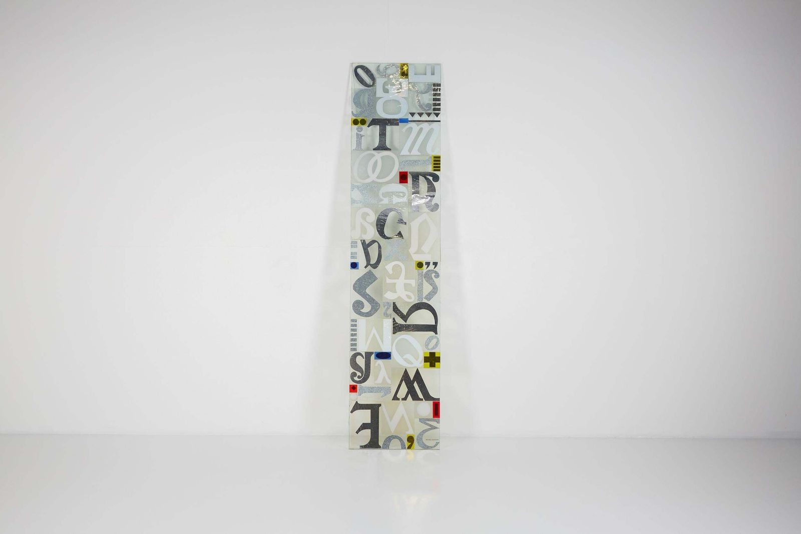 Belgian Art And Design, Michel Martens Postmodern Glass Sculpture photo furniture