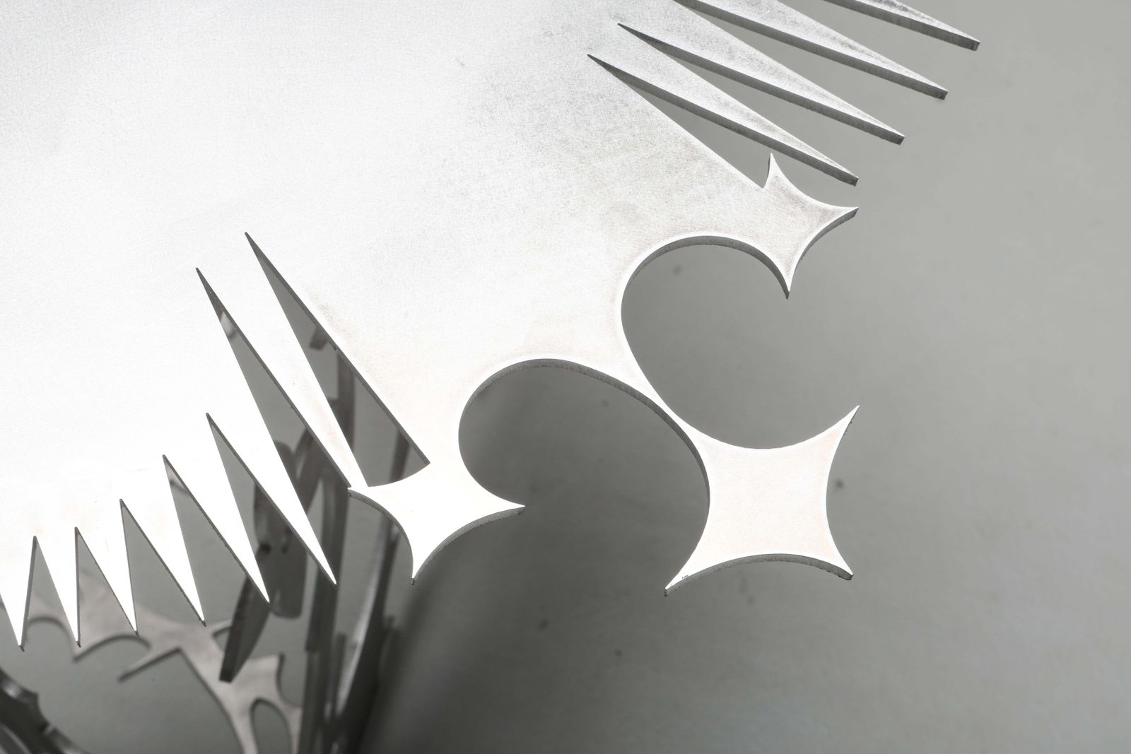 photo for sale 'Ornamentum 2' 6mm Lasered Aluminium Table Orson Van Beek & Quinten Mestdagh