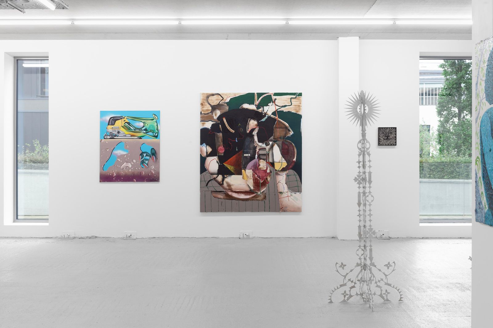photo buy 'Ornamentum 2' 6mm Lasered Aluminium Table Orson Van Beek & Quinten Mestdagh