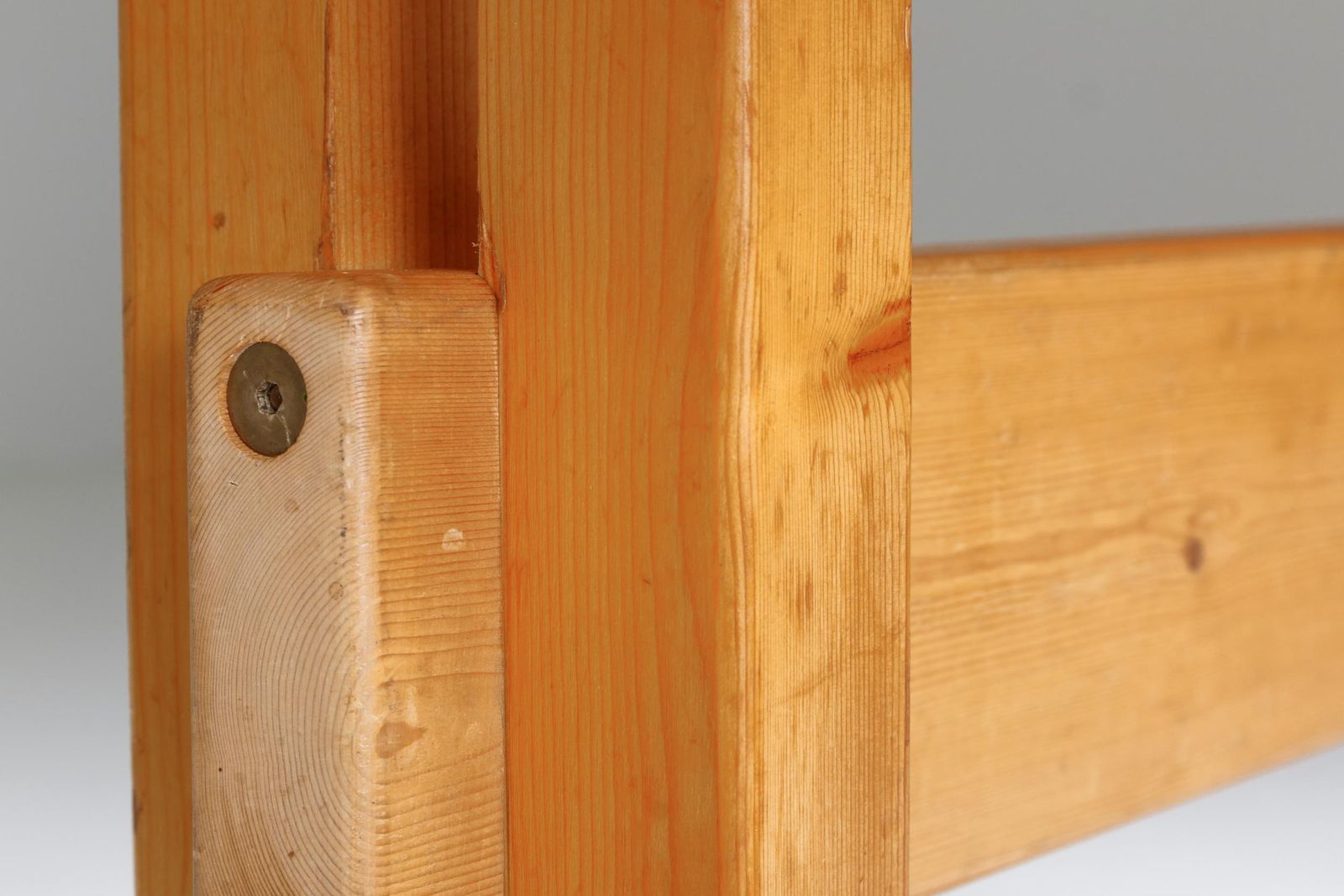2653.0 Pine Perriand Tables, French Modernism photo