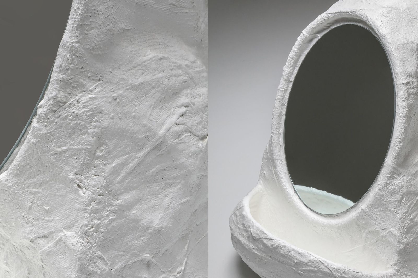 3799.0 Sculpture With Mirror Lamp By Decio For Everyday Gallery photo