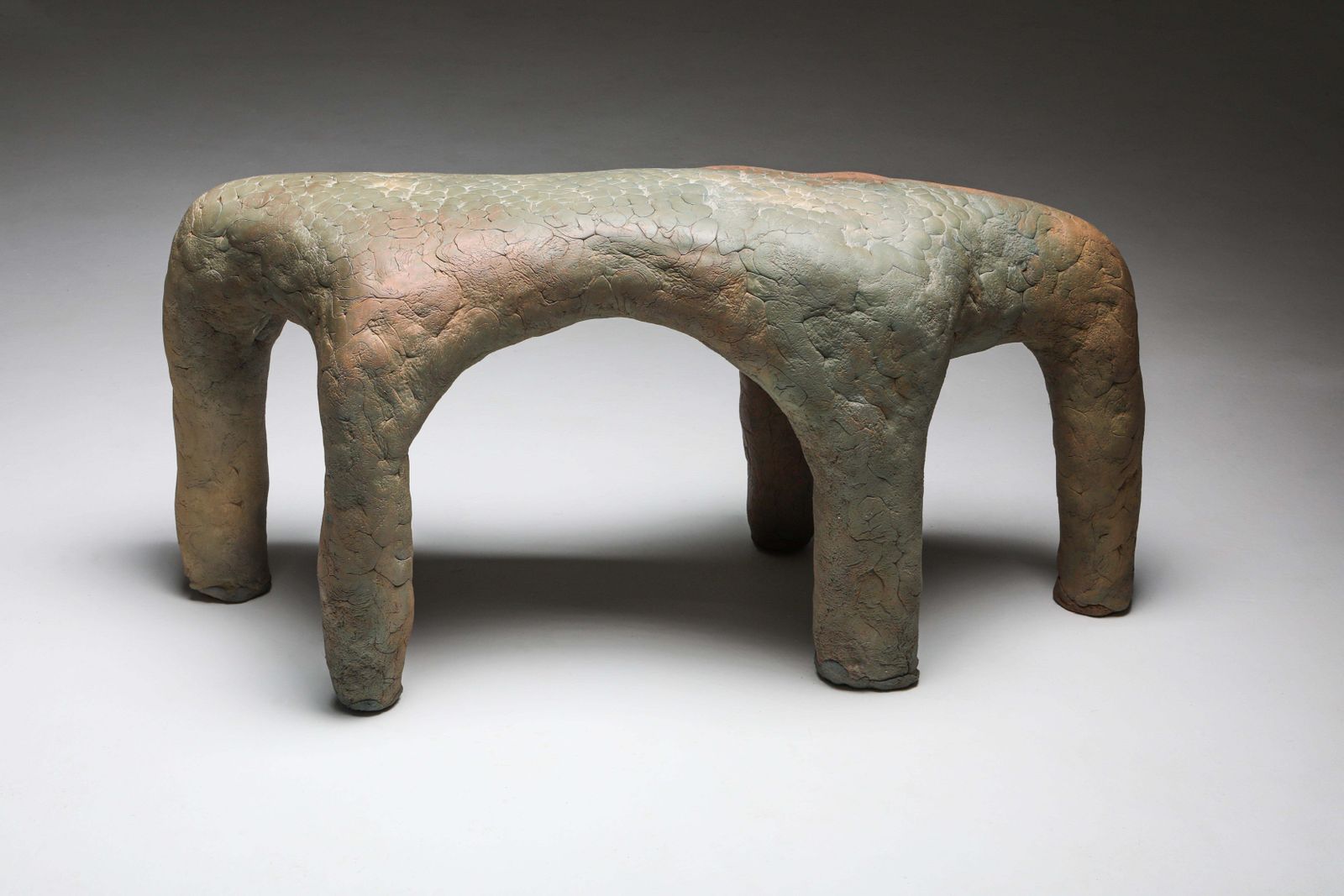 'Prosper & Prosper' Set Of Two Soft Low Benches By Elissa Lacoste, France, 2020 photo 4432.0