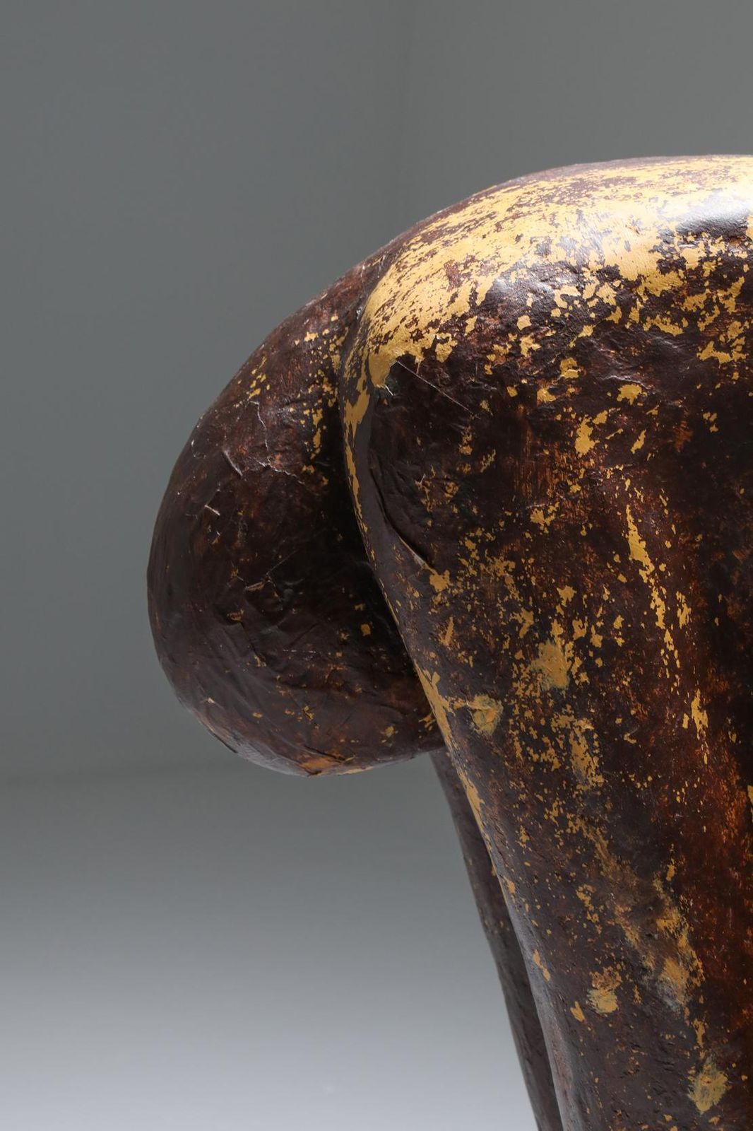 Series Of Figural Sculptures In Tempex Plaster photo furniture