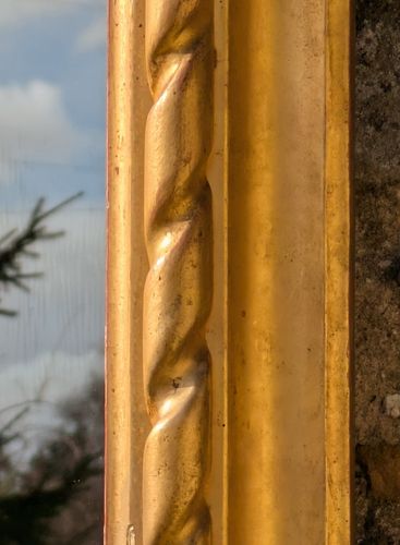 Large Antique Gilt Wood Overmantel photo buy