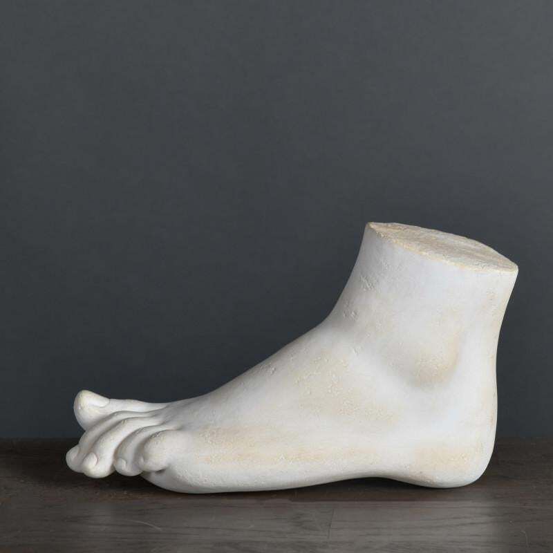 Plaster Sculpture Of The Pied De Diane. photo for sale