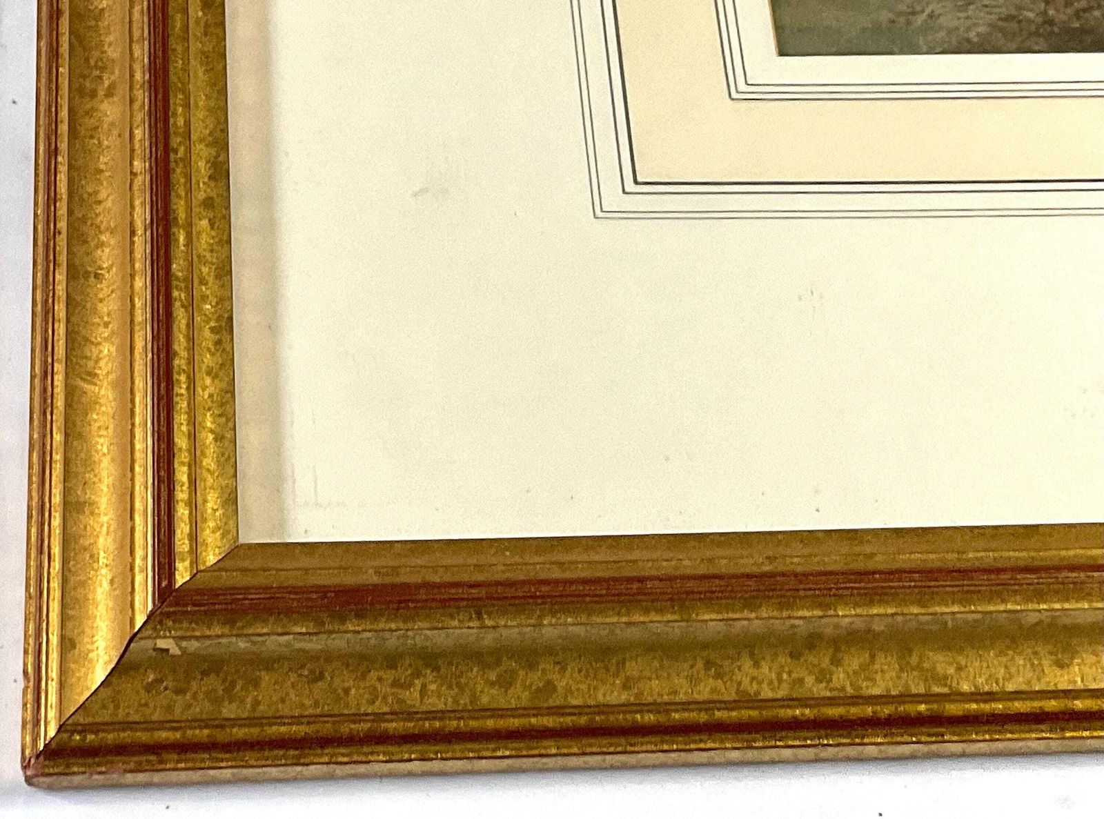 Antique Watercolour By George Lothian Hall, Signed And Dated. 1863. photo vintage