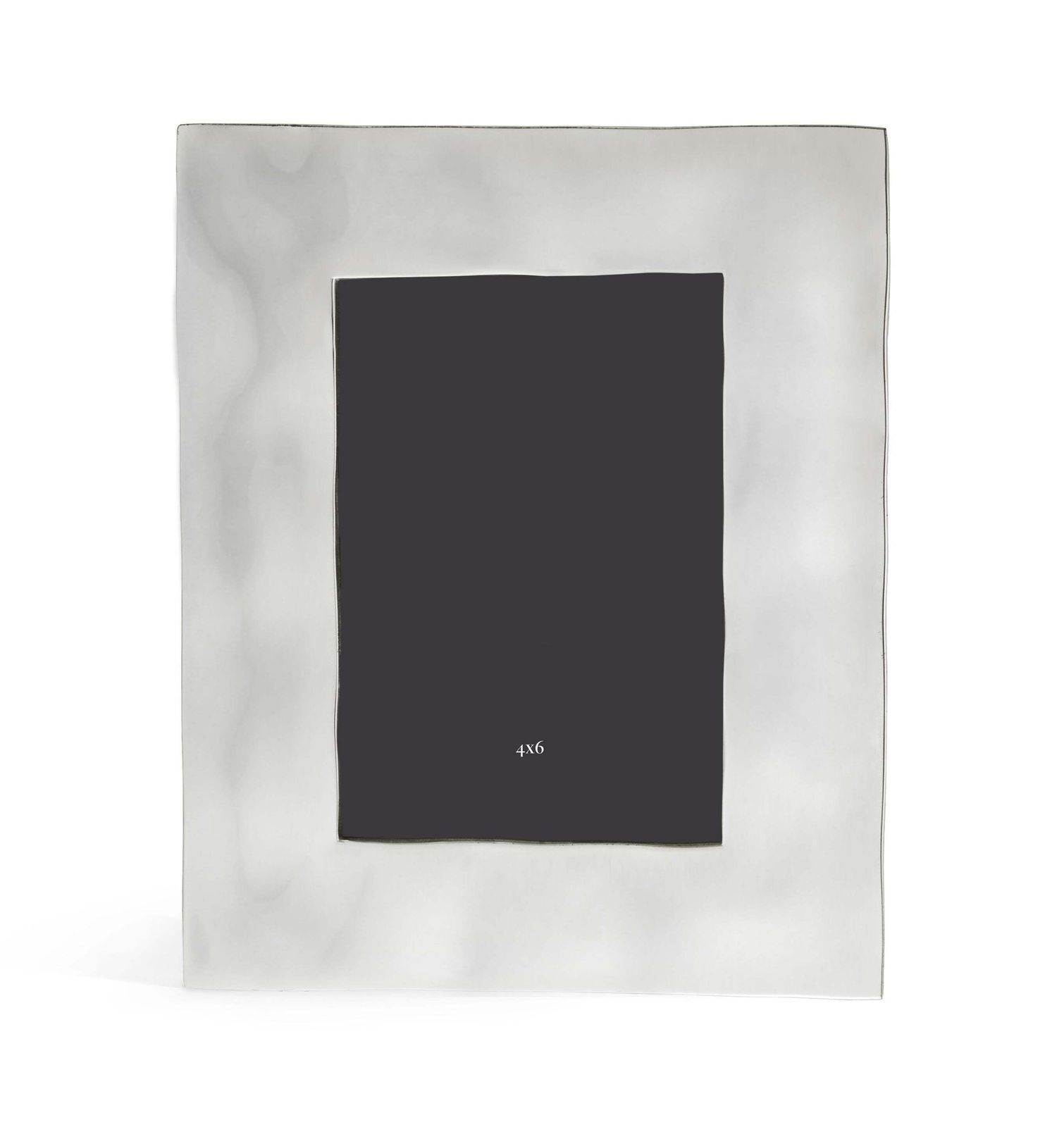 Reflective Photo Frame In High Quality Nickel Plated Sheet Metal, Small Model. photo furniture